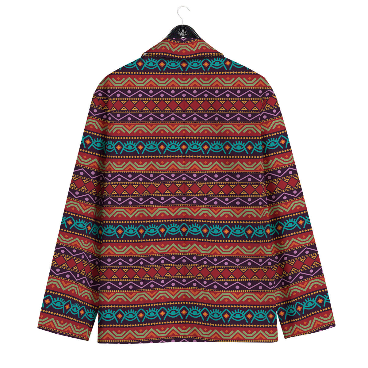 Inspired Afro Ethnic Print Men's Sport Coat-grizzshop