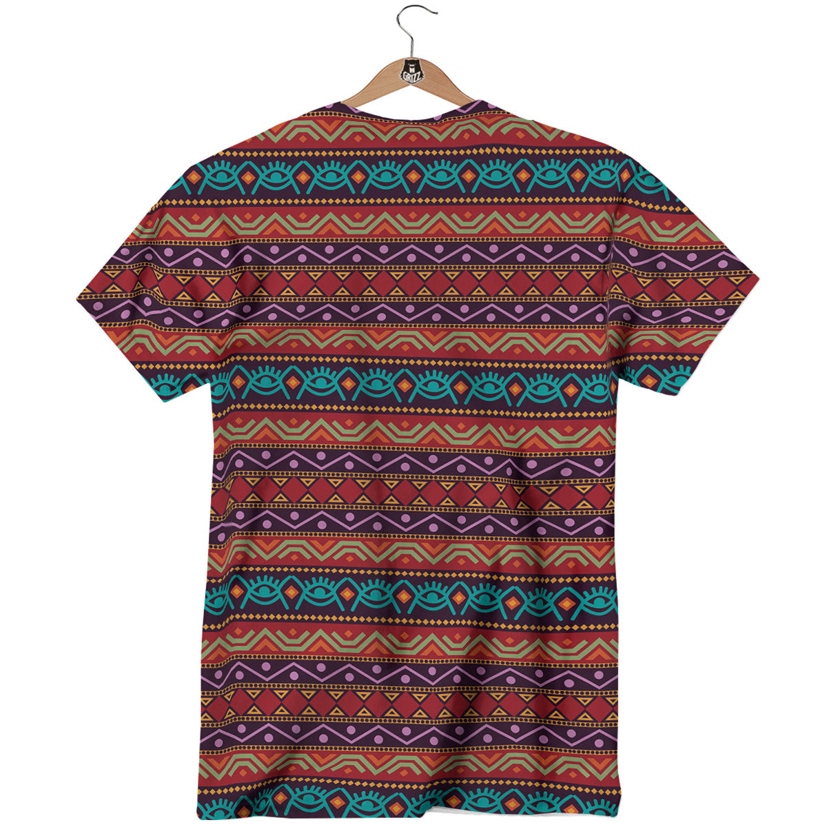 Inspired Afro Ethnic Print T-Shirt-grizzshop