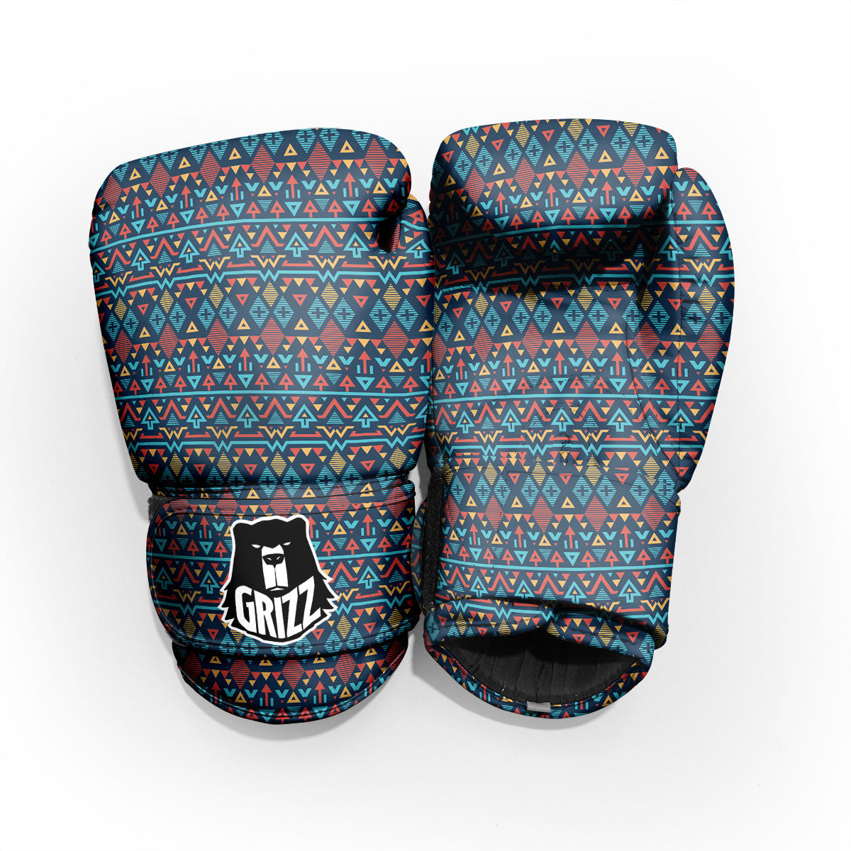Inspired Ethnic African Print Pattern Pro Boxing Glove