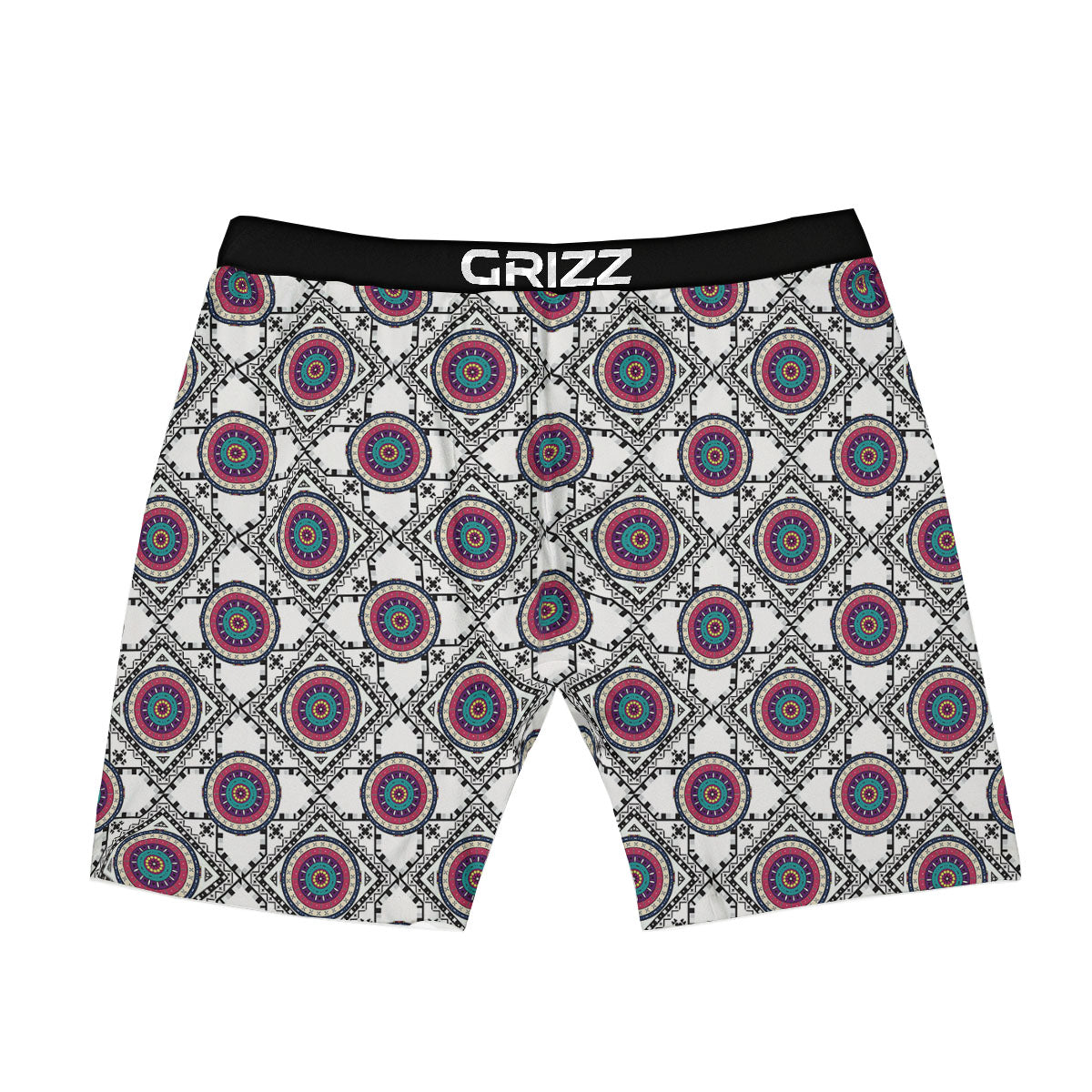 Inspired Native Indian Print Pattern Boxer Briefs-grizzshop