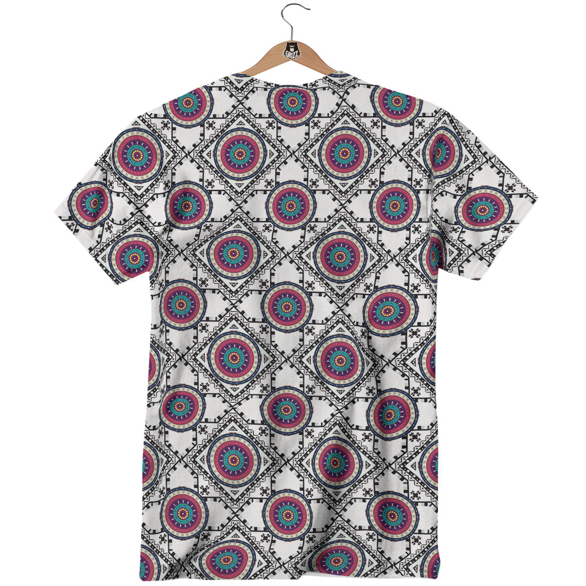 Inspired Native Indian Print Pattern T-Shirt-grizzshop