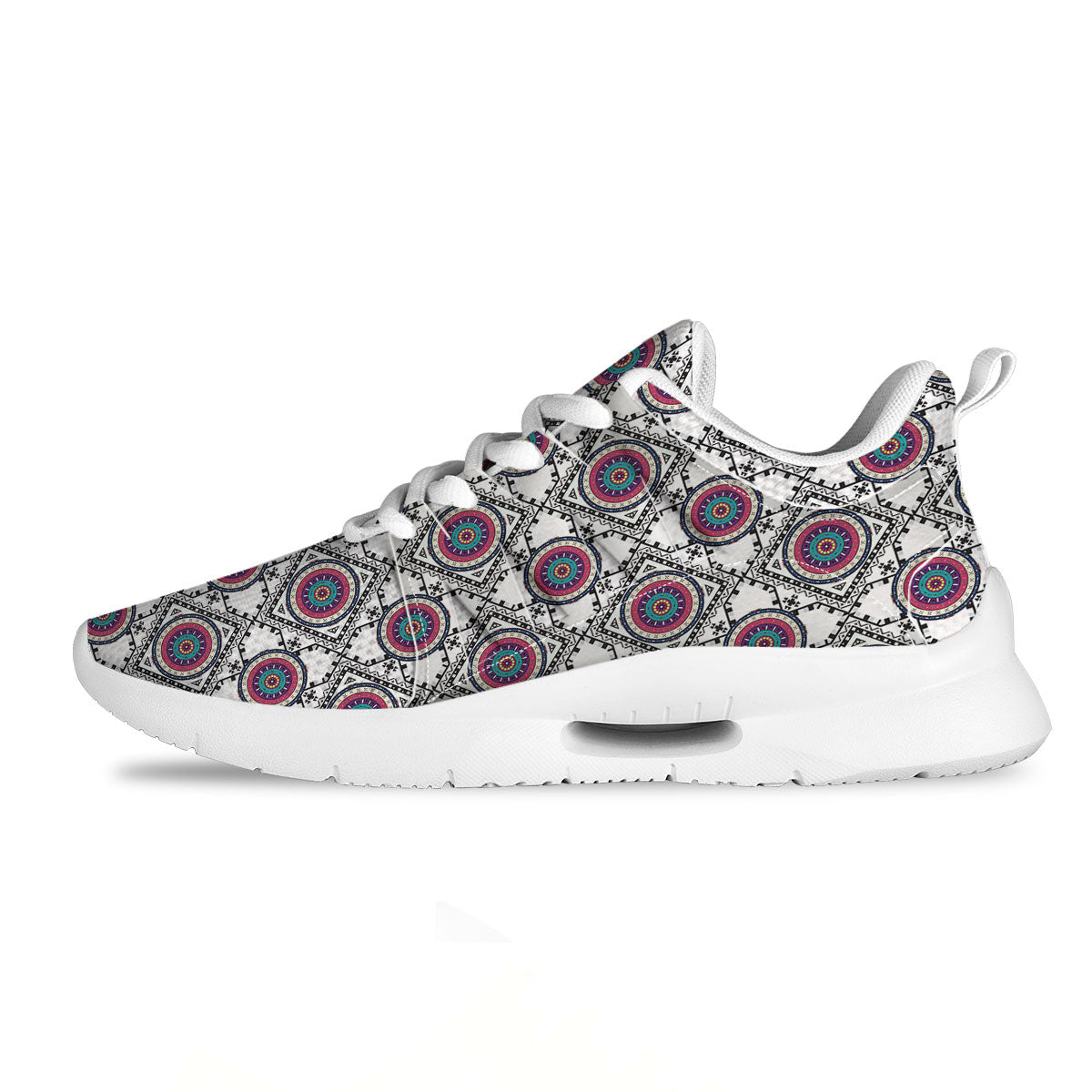 Inspired Native Indian Print Pattern Tennis Shoes-grizzshop
