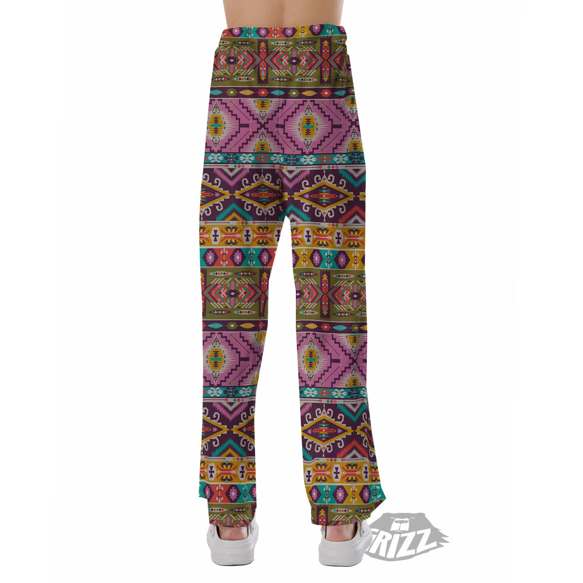 Inspired Native Print Pattern Pajama Pants-grizzshop