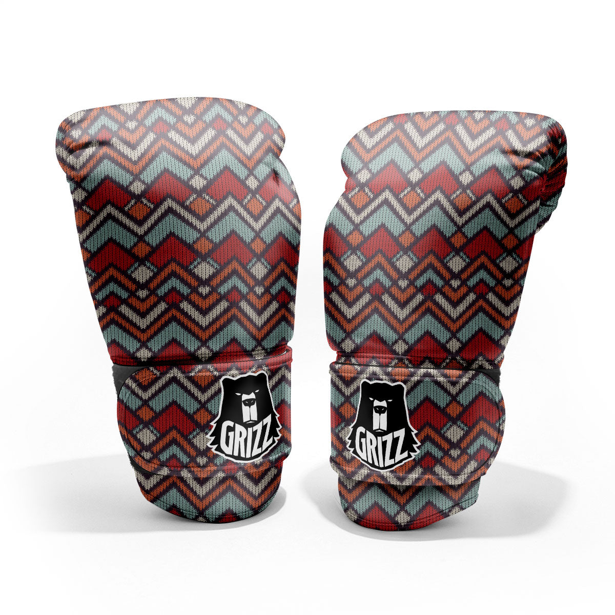 Inspired Native Tribal Print Pattern Pro Boxing Glove