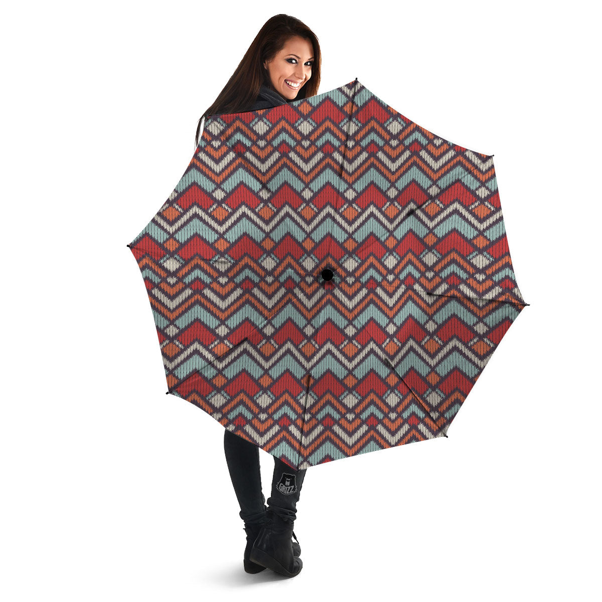 Inspired Native Tribal Print Pattern Umbrella-grizzshop
