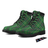 Irish Tartan Saint Patrick's Day Print Pattern Boots-grizzshop