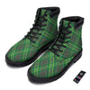 Irish Tartan Saint Patrick's Day Print Pattern Boots-grizzshop