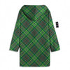 Irish Tartan Saint Patrick's Day Print Pattern Men's Windbreaker Jacket-grizzshop