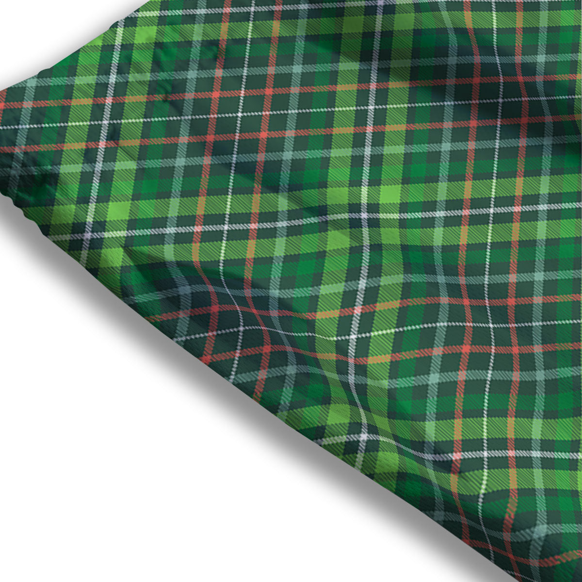 Irish Tartan Saint Patrick's Day Print Pattern Mesh Shorts