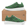 Irish Tartan Saint Patrick's Day Print Pattern Platform Shoes-grizzshop