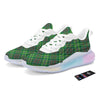 Irish Tartan Saint Patrick's Day Print Pattern Running Sneakers-grizzshop