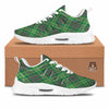 Irish Tartan Saint Patrick's Day Print Pattern Tennis Shoes-grizzshop