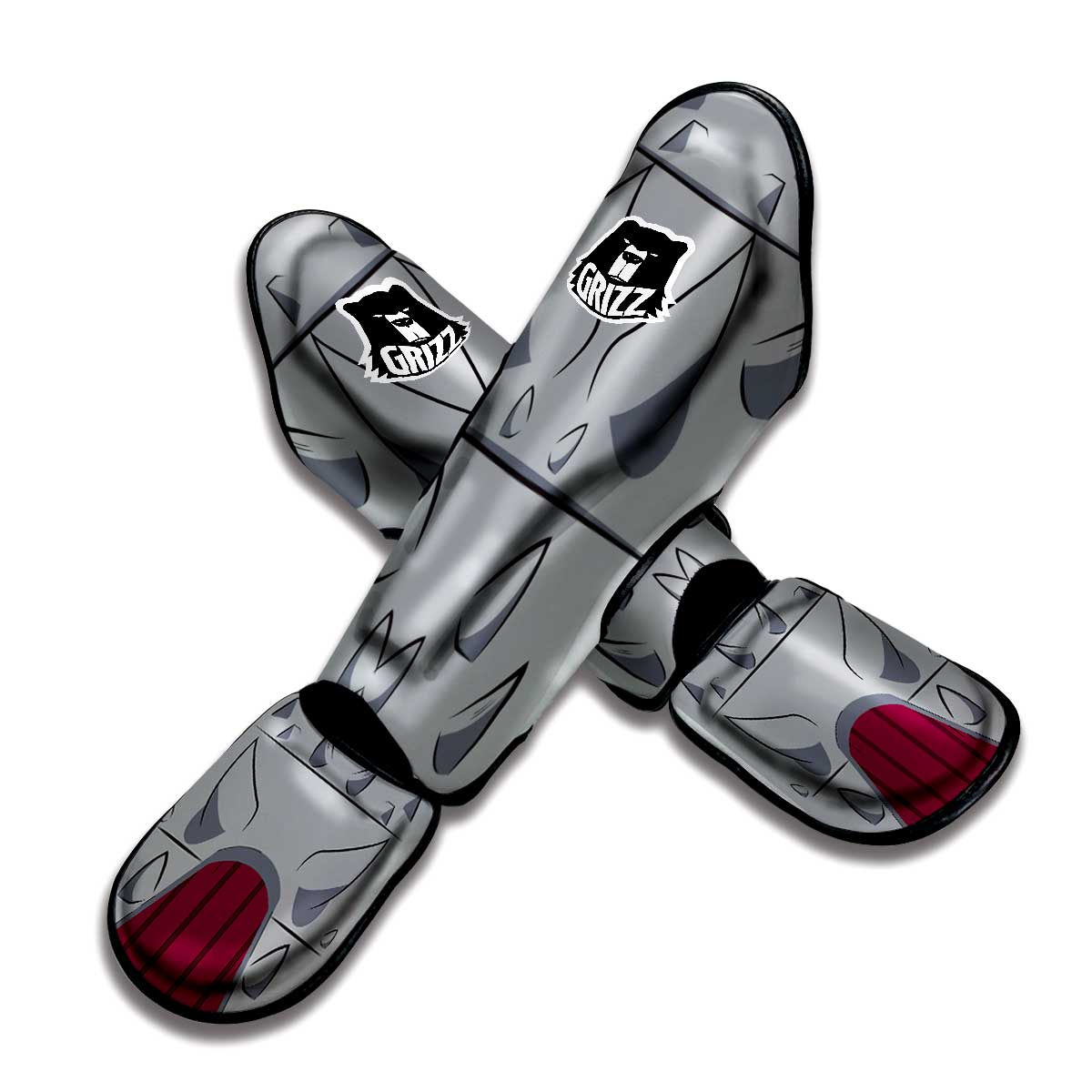 Isobu Three Tails Muay Thai Shin Guards-grizzshop