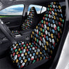 Isometric Cars Colorful Print Pattern Car Seat Covers-grizzshop