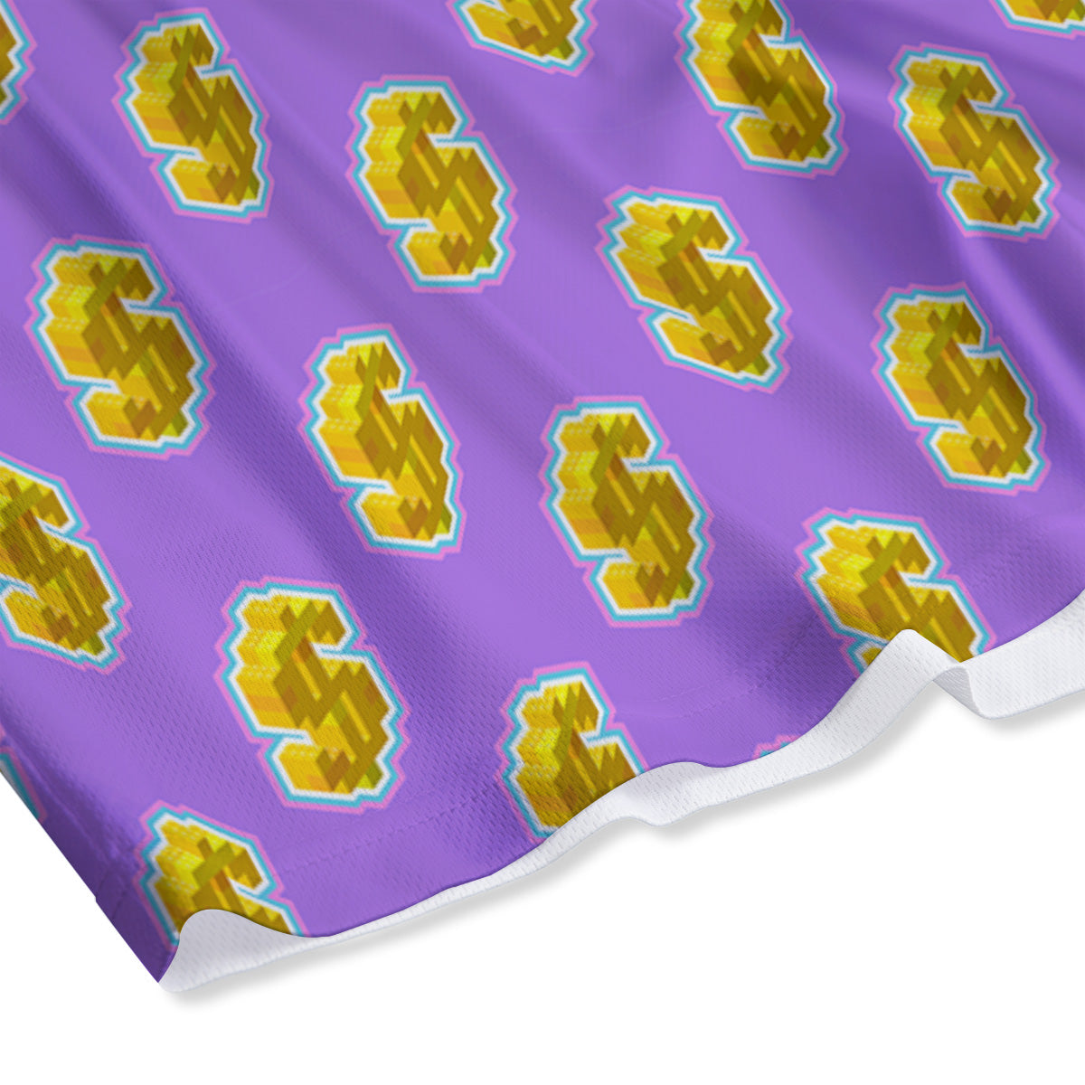 Monster Cute Print Pattern Mesh Shorts