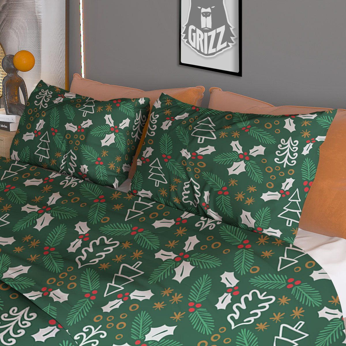 Happy Panda Cute Print Pattern Duvet Cover Bedding Set