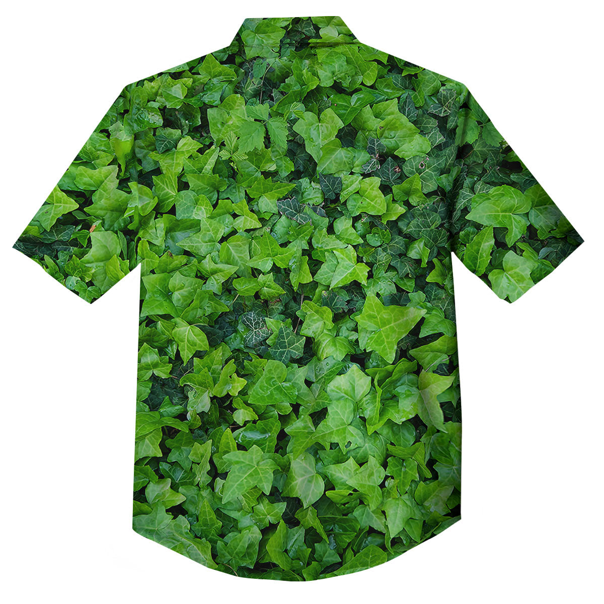 Ivy Wall Green Print Button Up Shirt-grizzshop