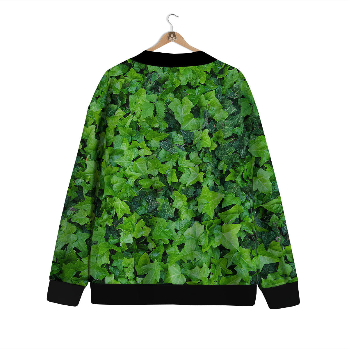 Ivy Wall Green Print Cardigan-grizzshop