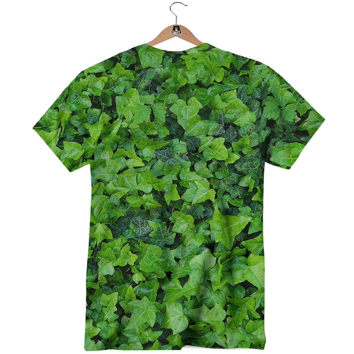 Ivy Wall Green Print T-Shirt-grizzshop