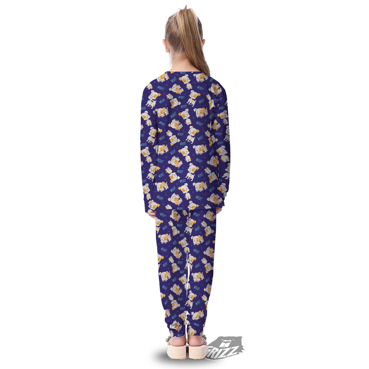 Jack Russell Terrier Cute Print Pattern Kid's Pajamas-grizzshop