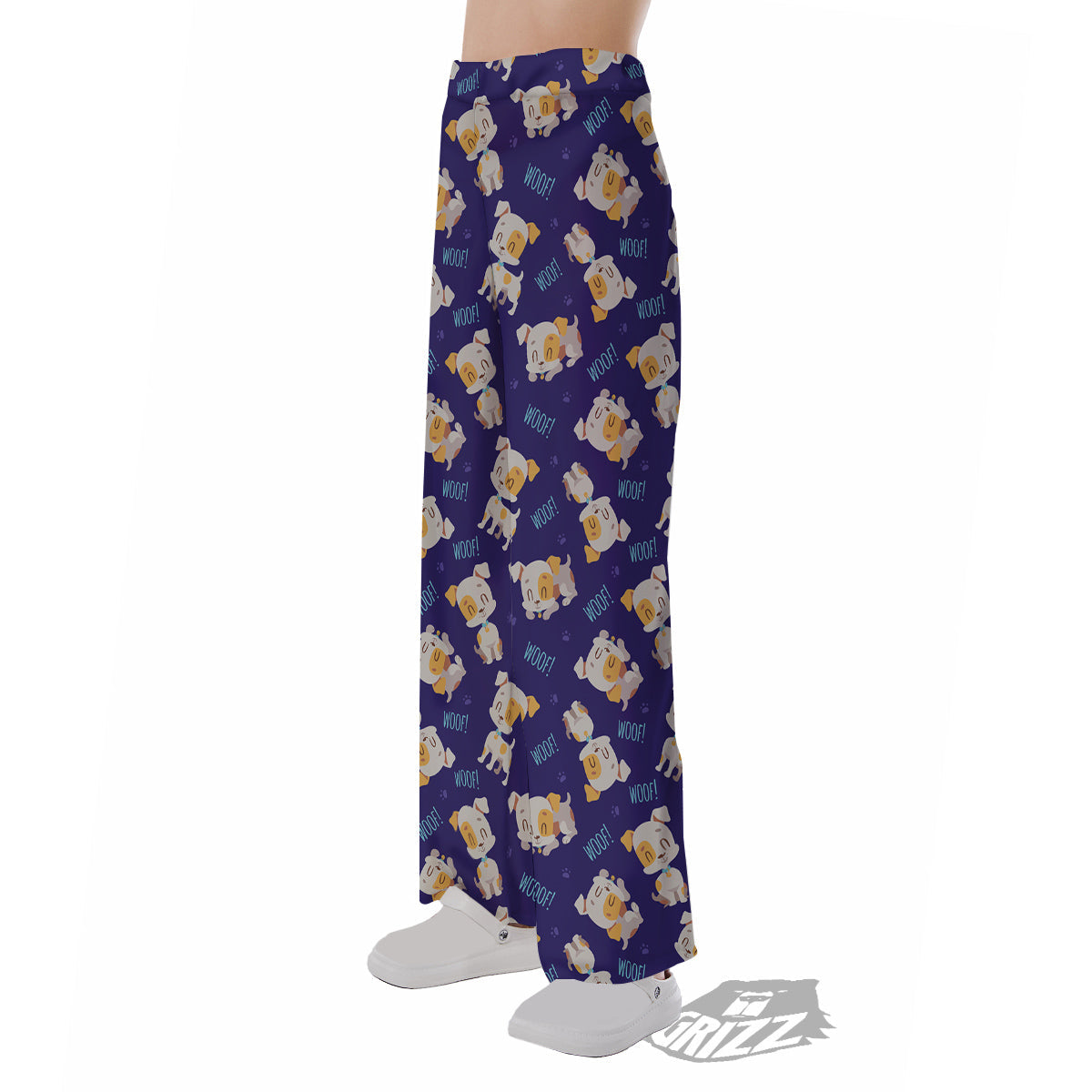 Jack Russell Terrier Cute Print Pattern Pajama Pants-grizzshop