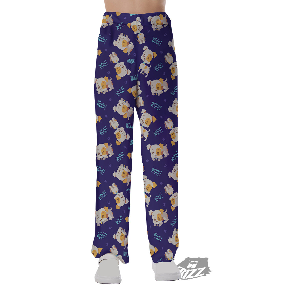 Jack Russell Terrier Cute Print Pattern Pajama Pants-grizzshop
