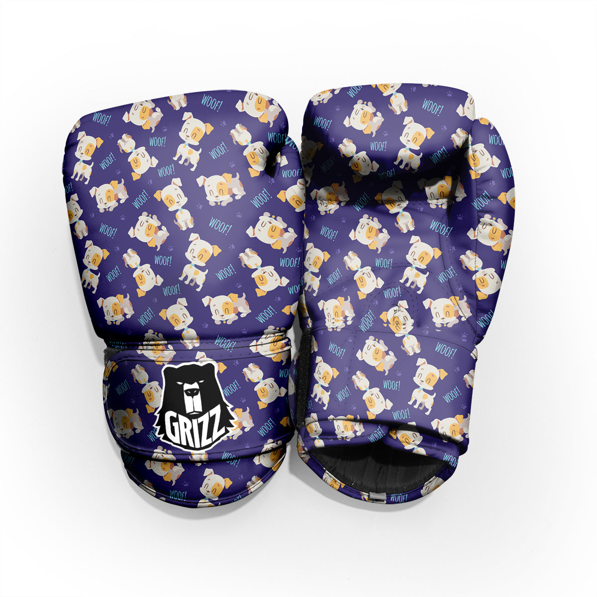 Jack Russell Terrier Cute Print Pattern Pro Boxing Glove