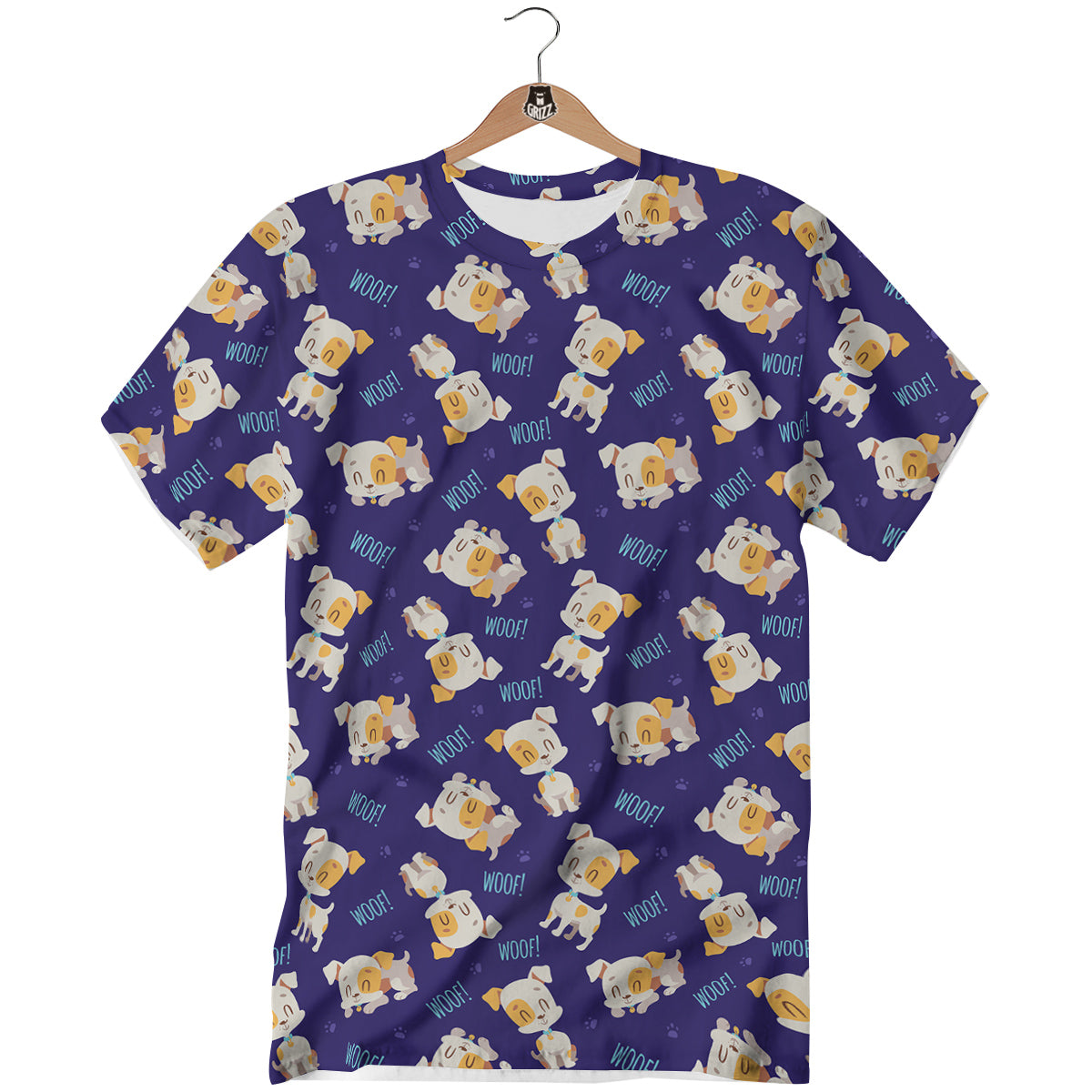 Jack Russell Terrier Cute Print Pattern T-Shirt-grizzshop