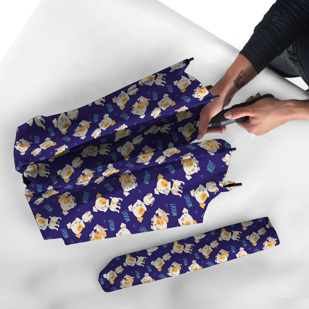 Jack Russell Terrier Cute Print Pattern Umbrella-grizzshop