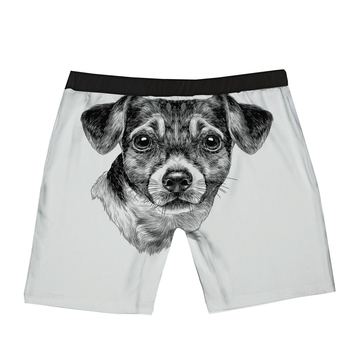 Jack Russell Terrier Drawing Print Boxer Briefs-grizzshop