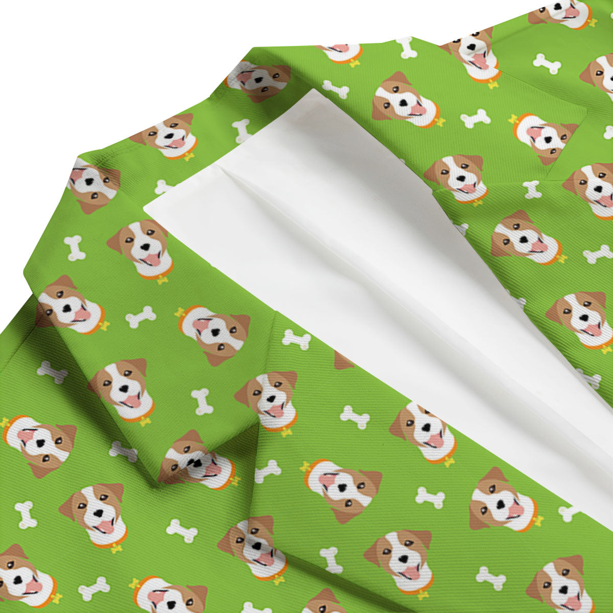 Jack Russell Terrier Happy Print Pattern Men's Blazer-grizzshop