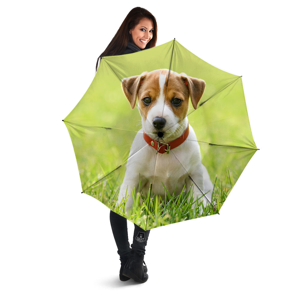 Jack Russell Terrier Little Print Umbrella-grizzshop