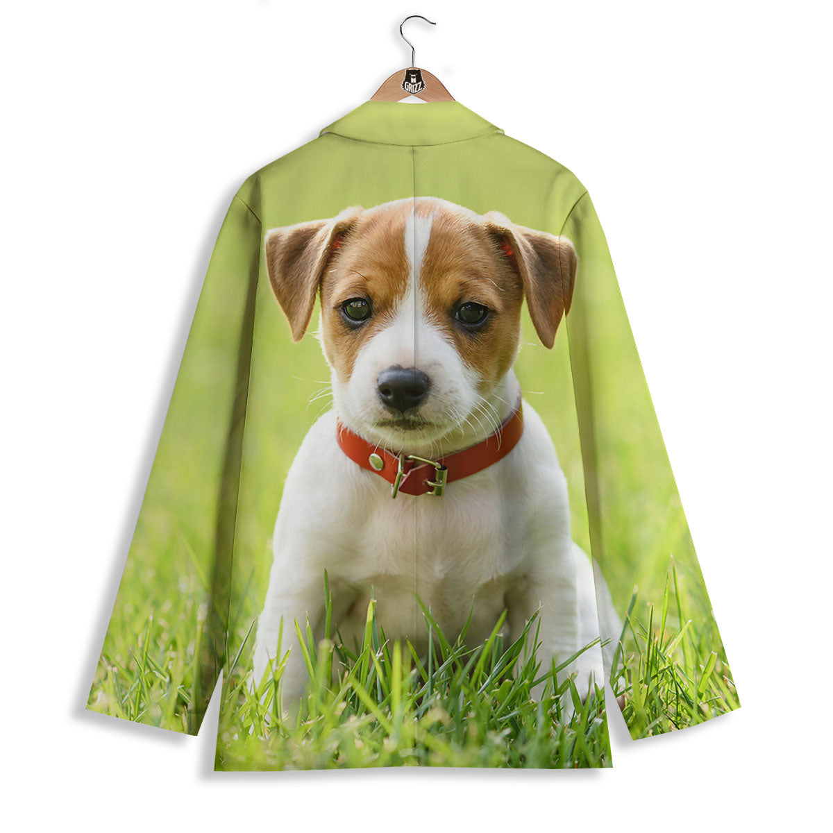 Jack Russell Terrier Little Print Women's Blazer-grizzshop