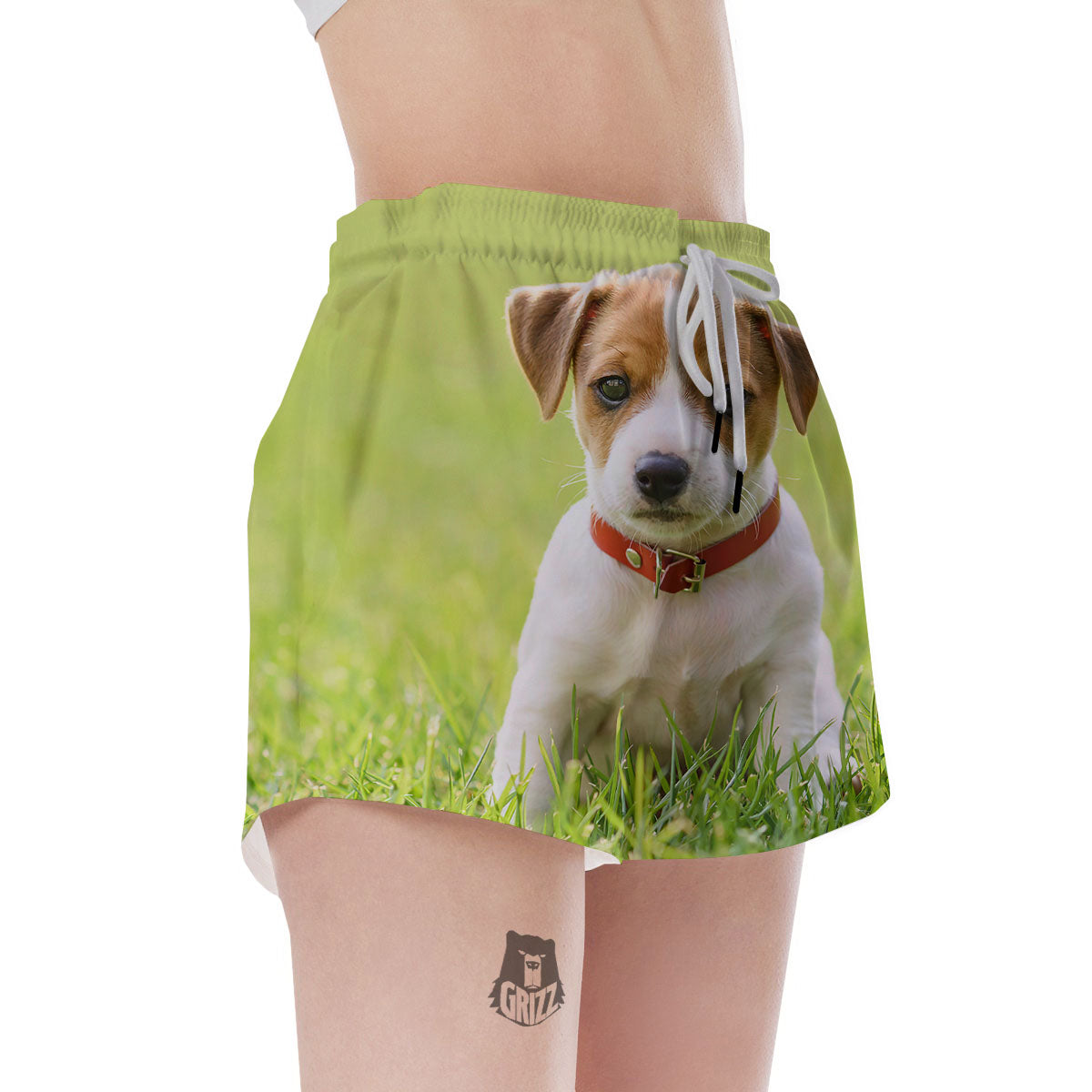Jack Russell Terrier Little Print Women's Shorts-grizzshop