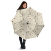 Jack Russell Terrier Polka Dot Print Pattern Umbrella-grizzshop