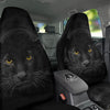 Jaguar Black Print Car Seat Covers-grizzshop