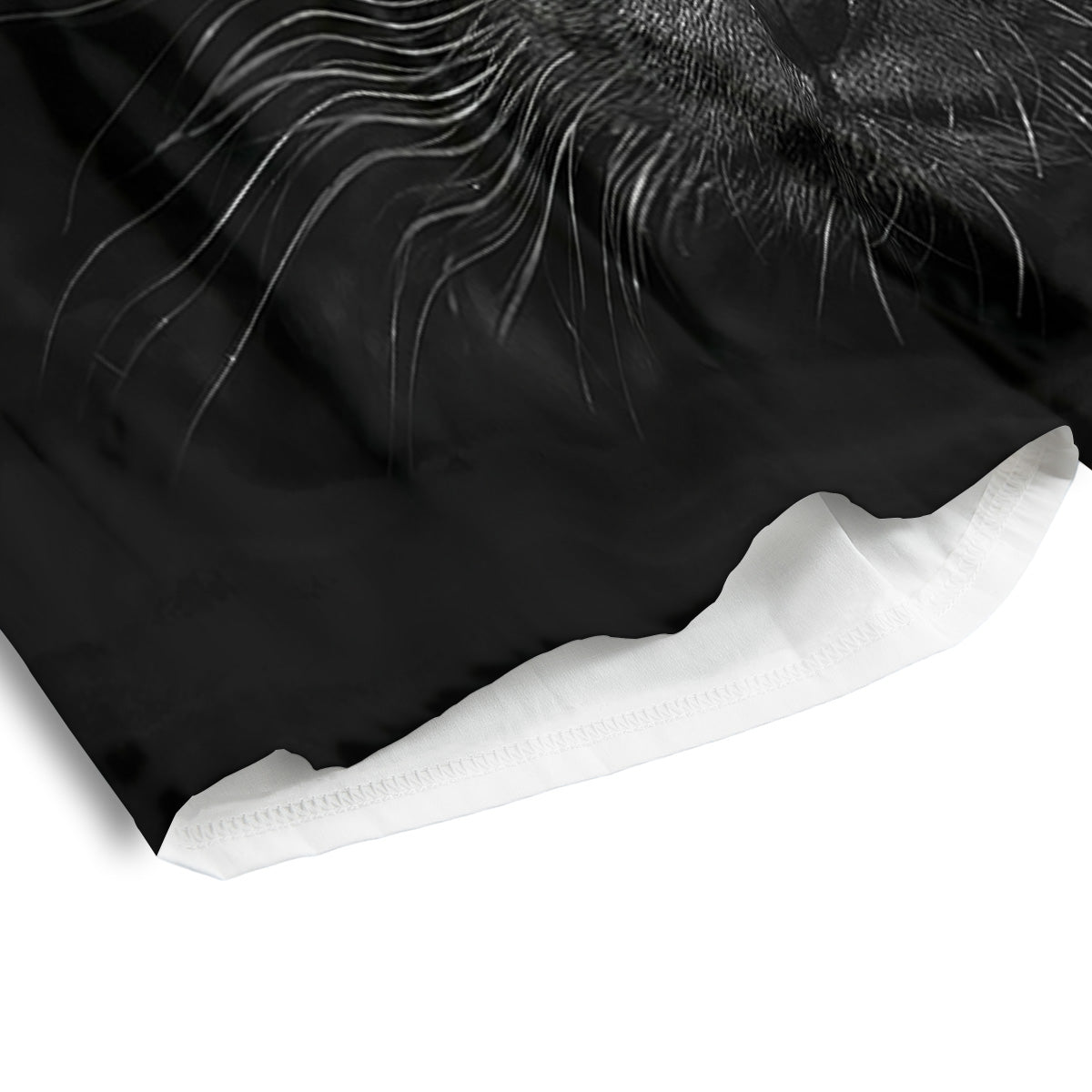 Jaguar Black Print Men's Athletic Shorts