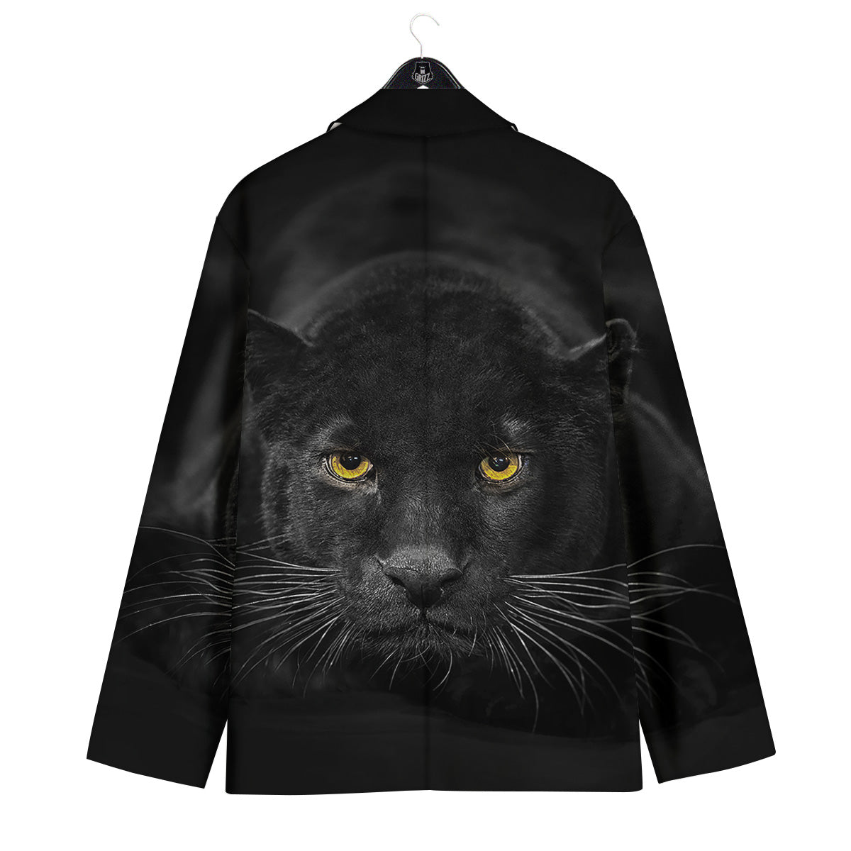 Jaguar Black Print Men's Sport Coat-grizzshop