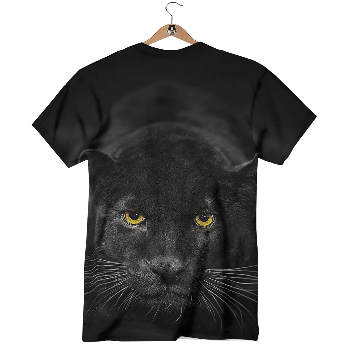 Jaguar Black Print T-Shirt-grizzshop