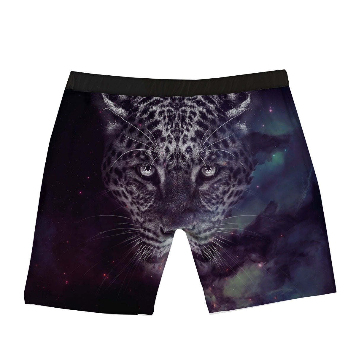 Jaguar Galaxy Print Boxer Briefs-grizzshop