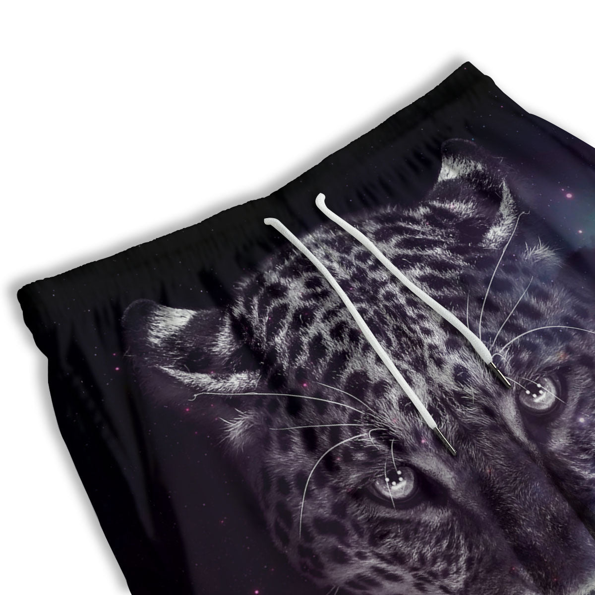 Lotus Hot Pink Print Pattern Men's Athletic Shorts
