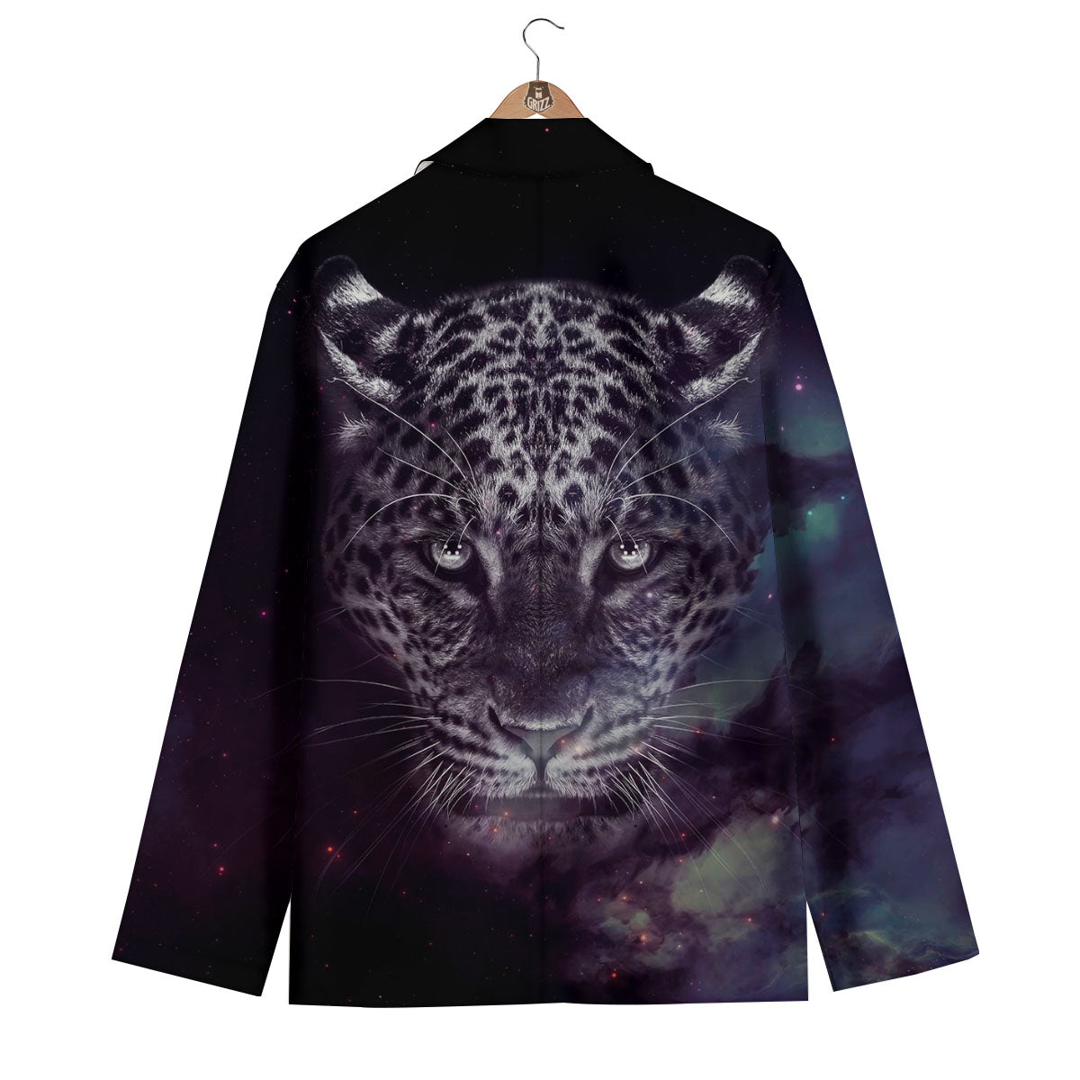 Jaguar Galaxy Print Men's Blazer-grizzshop