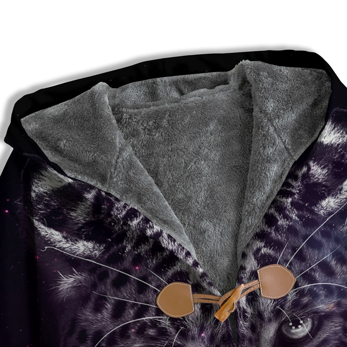 Jaguar Galaxy Print Men's Windbreaker Jacket-grizzshop