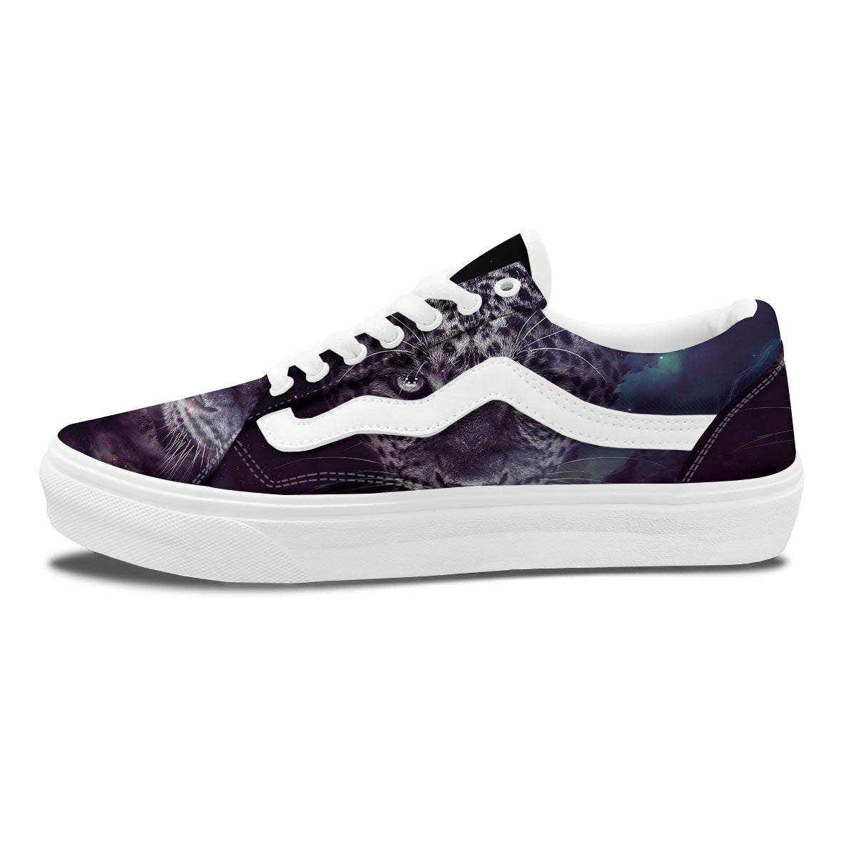 Jaguar Galaxy Print Skate Shoes-grizzshop