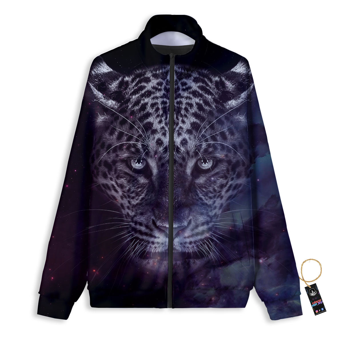 Jaguar Galaxy Print Track Jacket-grizzshop