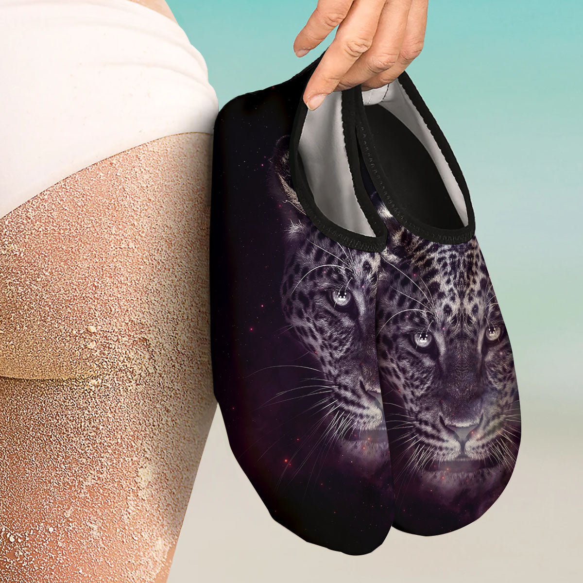 Jaguar Galaxy Print Water Shoes-grizzshop