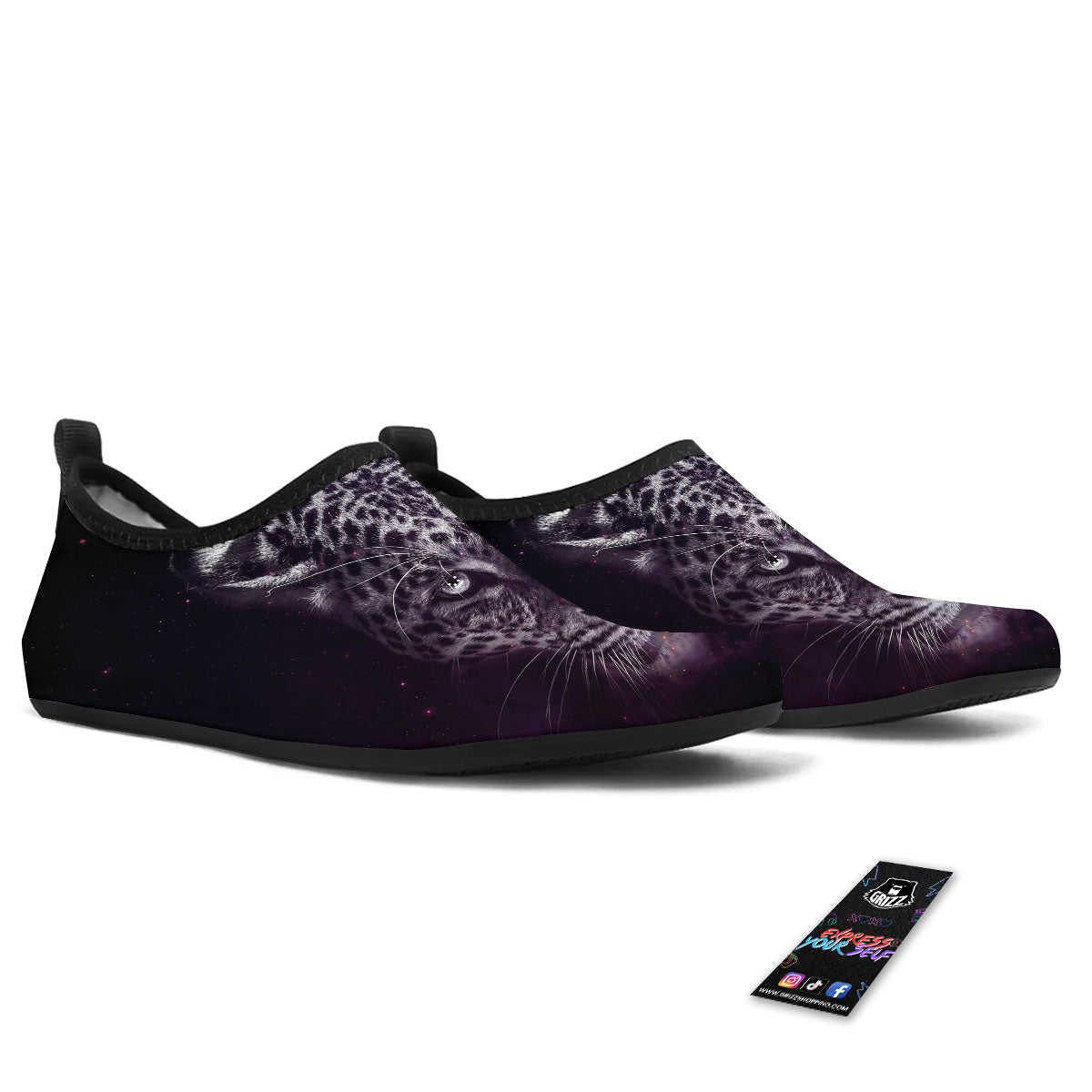 Jaguar Galaxy Print Water Shoes-grizzshop