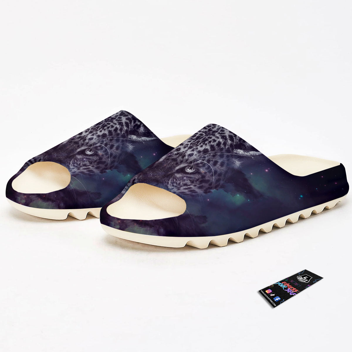 Jaguar Galaxy Print Sandals-grizzshop