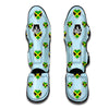 Jamaican Heart Pattern Print Muay Thai Shin Guards-grizzshop