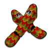 Jamaican Pattern Print Muay Thai Shin Guards-grizzshop